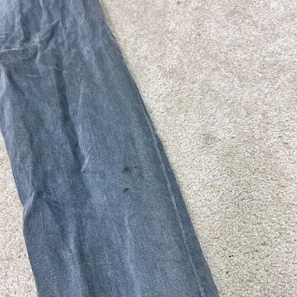 Zara Men's Jeans Skinny Gray Size 31x32 Pockets - Picture 8 of 12